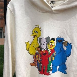KAWS x Uniqlo x Sesame Street Hoodie